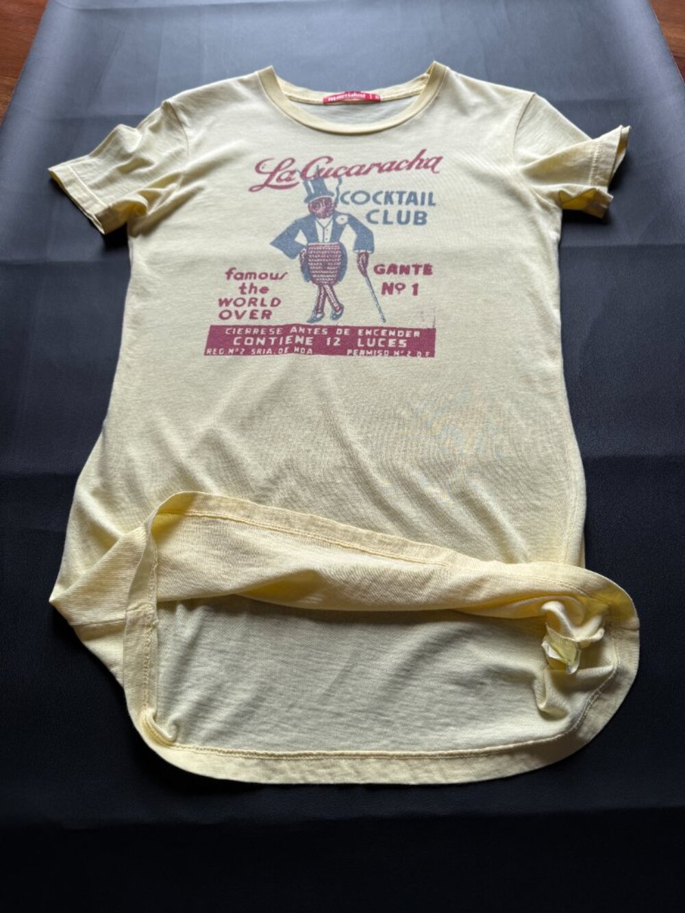 La Cucaracha Mexican Bar Cantina T-shirt - Picture 8 of 14